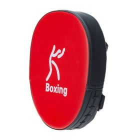 Kickboxing Muay Thai Karate Training Hand Pads Target Pad (Color: Red & Black, Type: Exercise & Fitness)